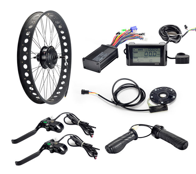  E-bike conversion kits with fat tyre